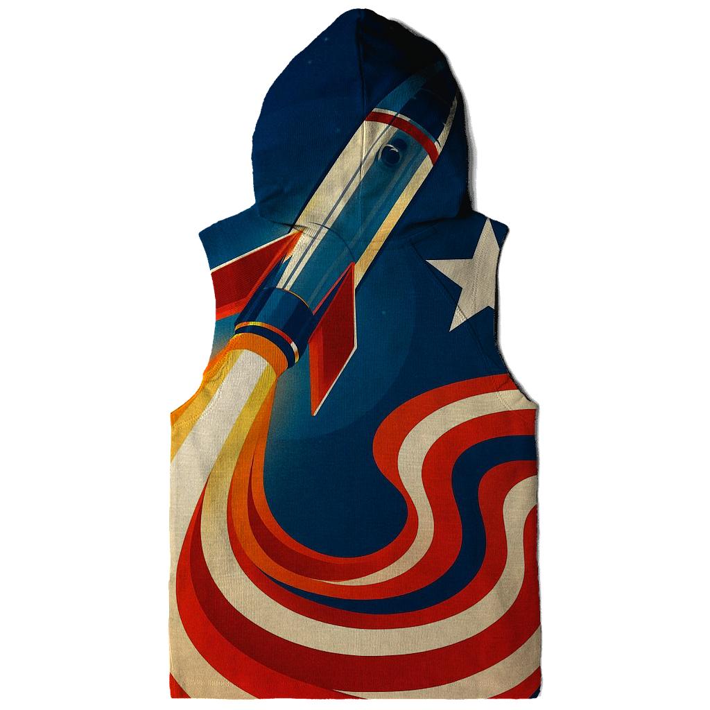 Rocket Trail Stripes hoodies fashion