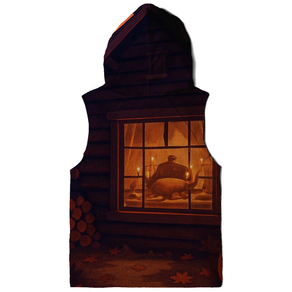 Gratitude Cabin Window Glow hoodie styles