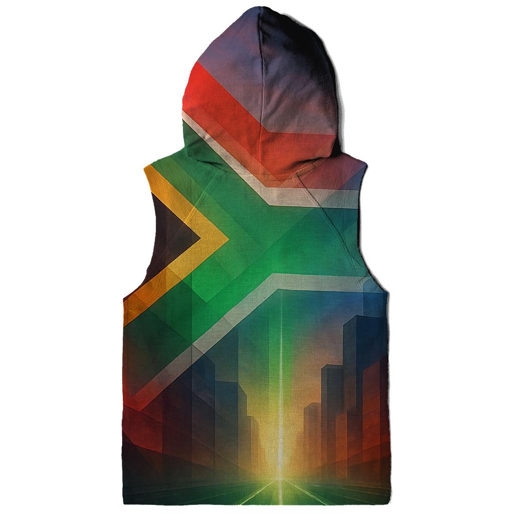 South Africa Prism Skyline Reinterpretation lightweight hoodies