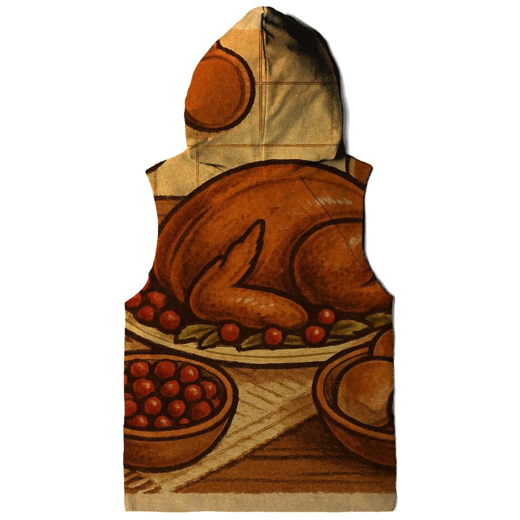 Farmhouse Feast Table Still Life pullover hoodies