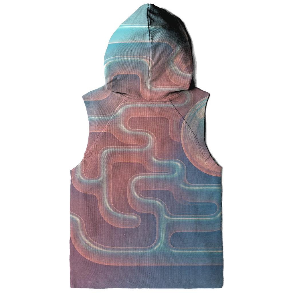 Celestial Bubble Labyrinth graphic hoodies