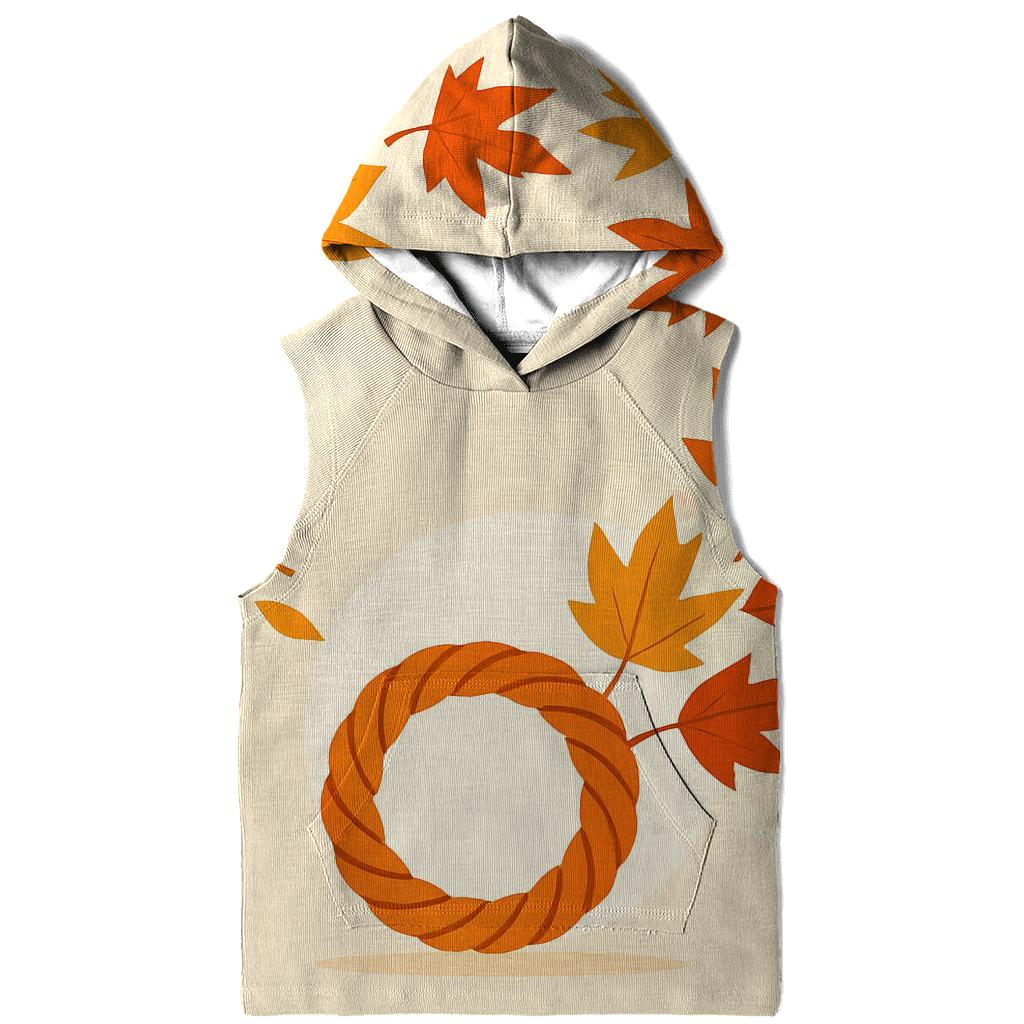 Maple Leaf Sunbeam Dance printed hoodies