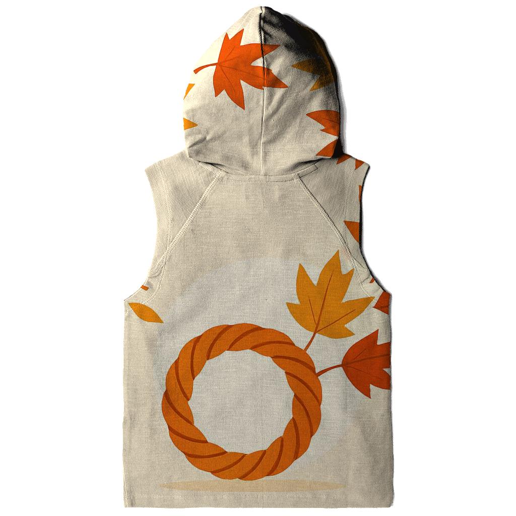 Maple Leaf Sunbeam Dance printed hoodies