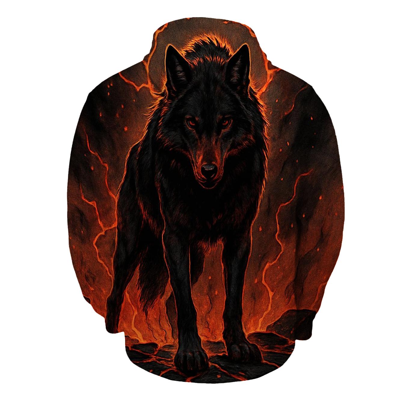 Lava Crown Sentinel zip-up hoodies
