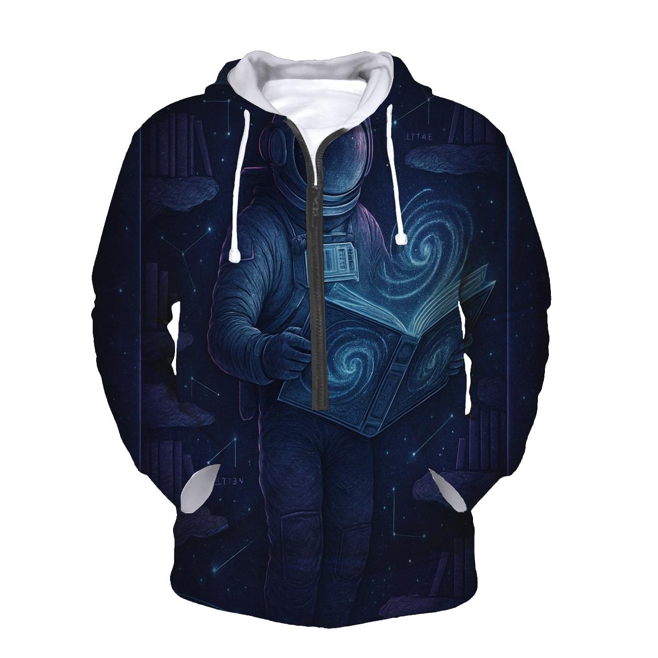 The Librarian Of Stardust premium hoodies