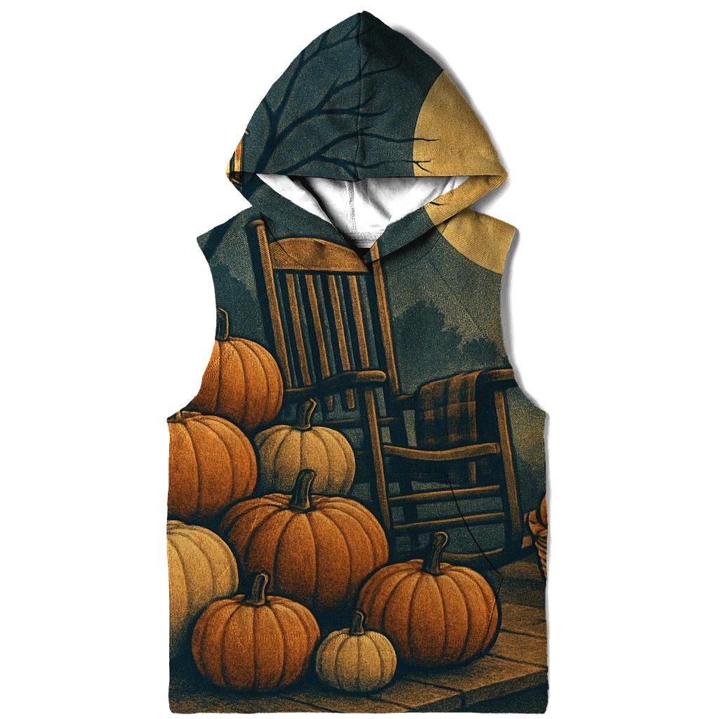 Harvest Moon Porch Welcome Scene designer hoodies