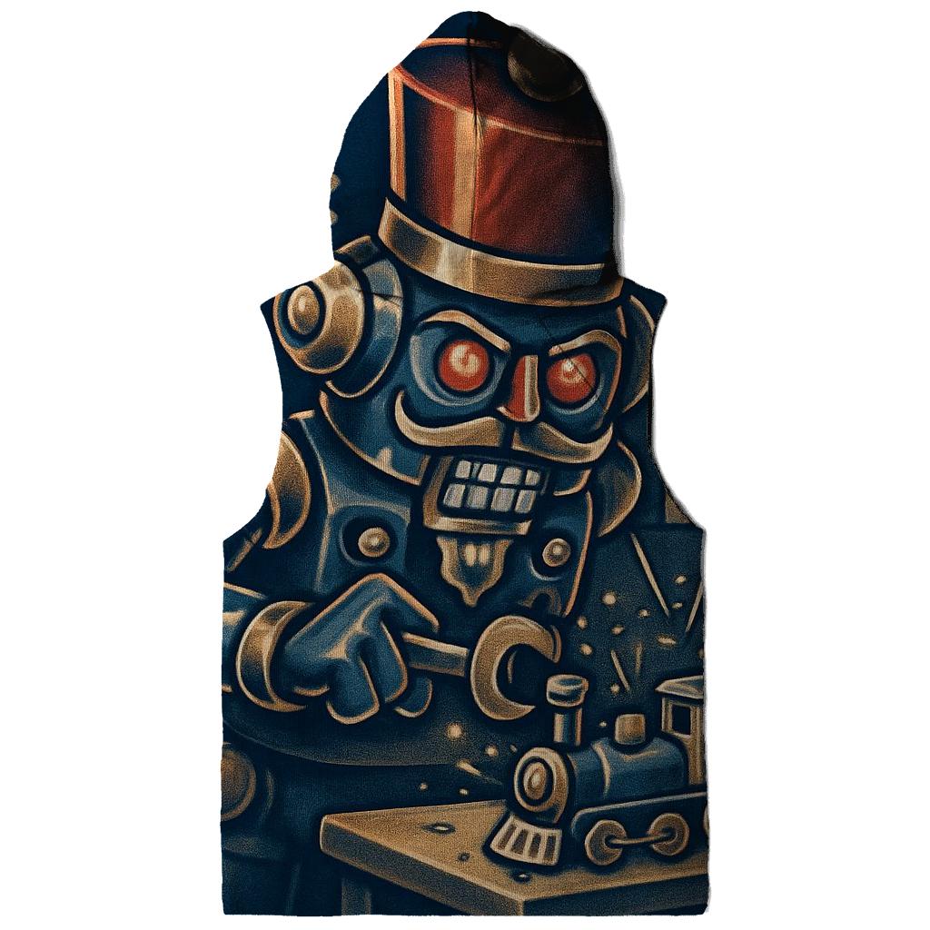 Nutcracker Robot Workshop Sparkstorm embroidered hoodies