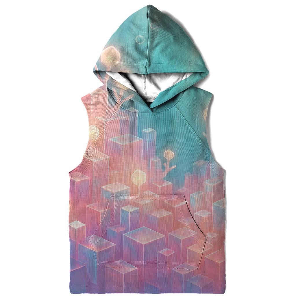Rose Quartz Data Reef embroidered hoodies