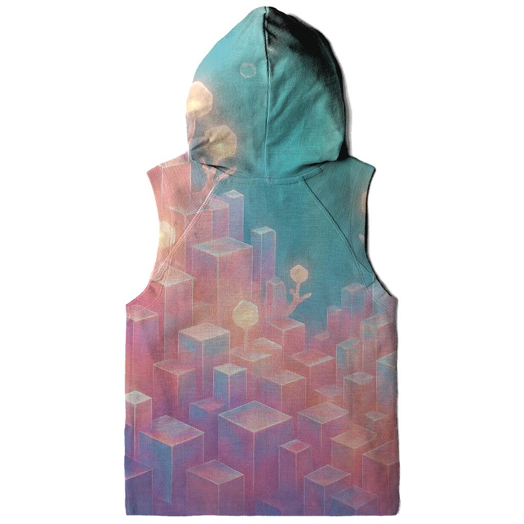 Rose Quartz Data Reef embroidered hoodies