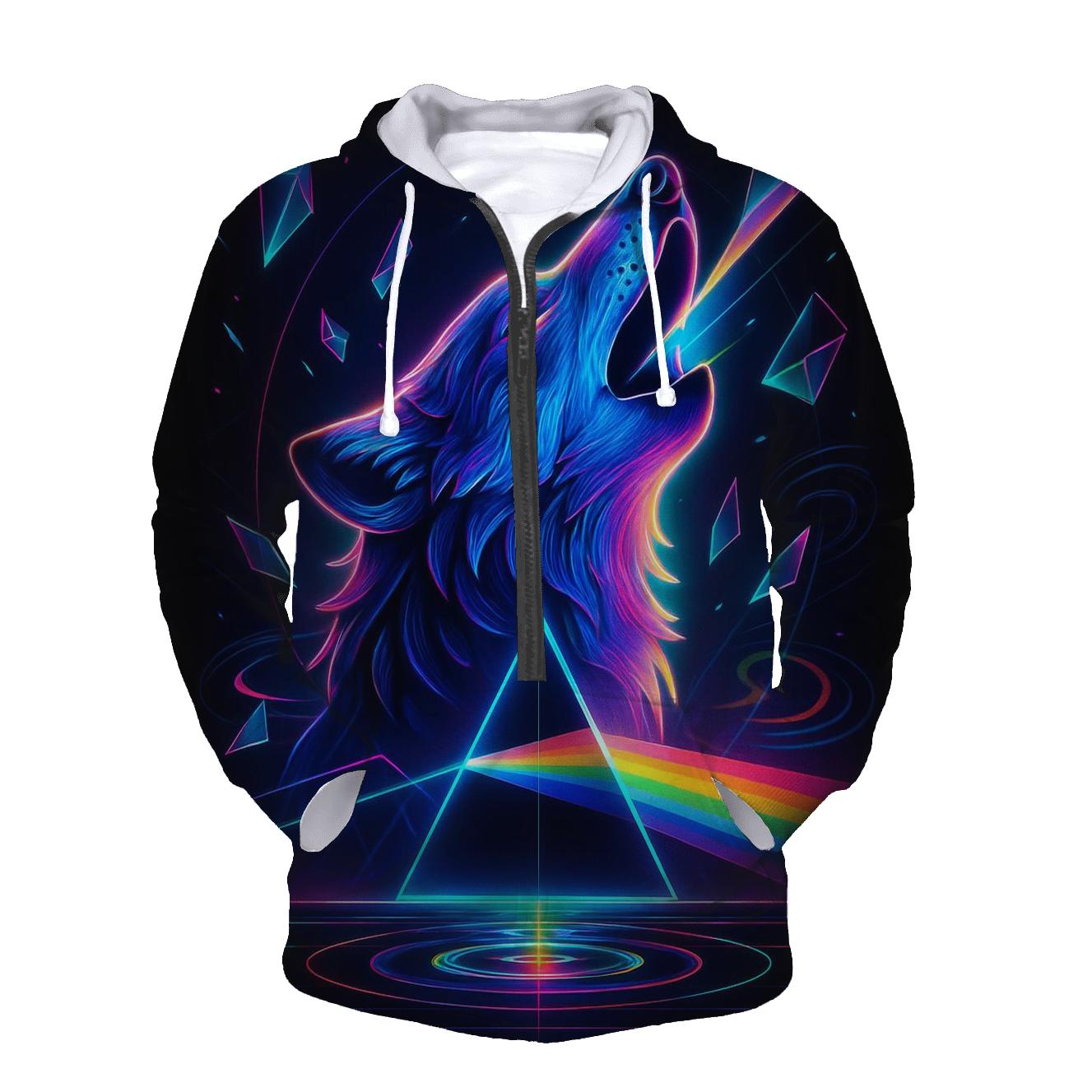 Prism Howl Horizon premium hoodies