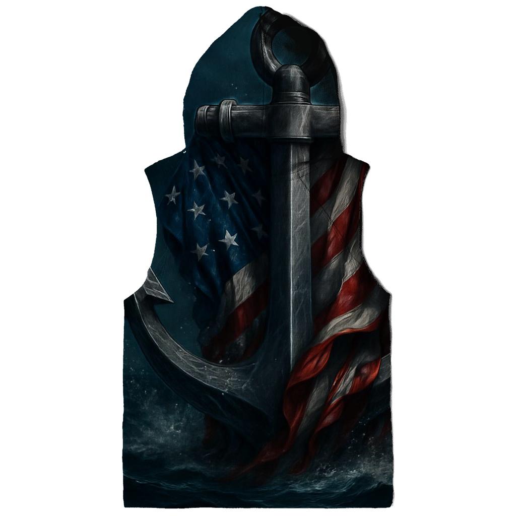 Ocean Steel And Stripes graphic hoodies