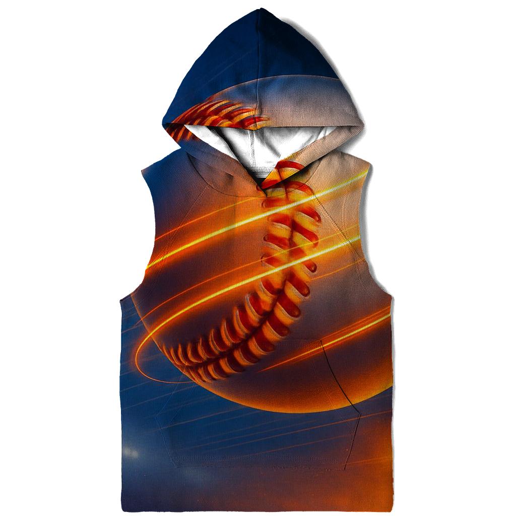 Sunset Seam Spiral Orbit lightweight hoodies