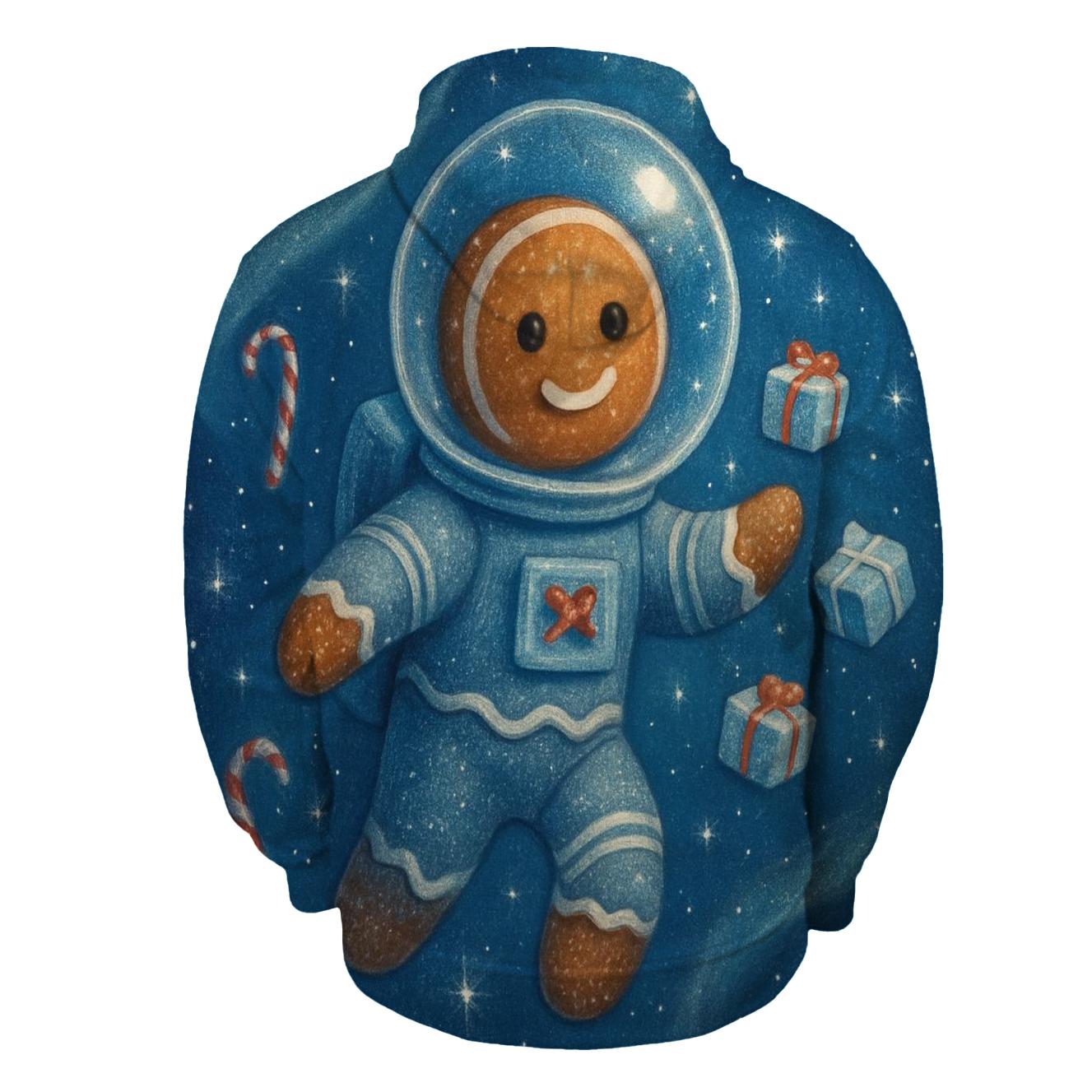 Gingerbread Astronaut Gift Drop hoodie trends