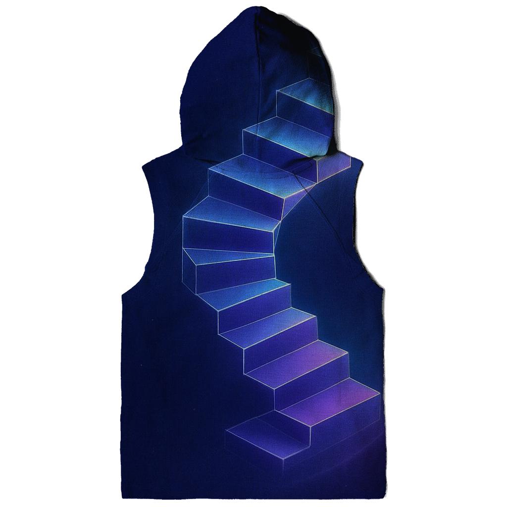 Midnight Prism Stairwell printed hoodies