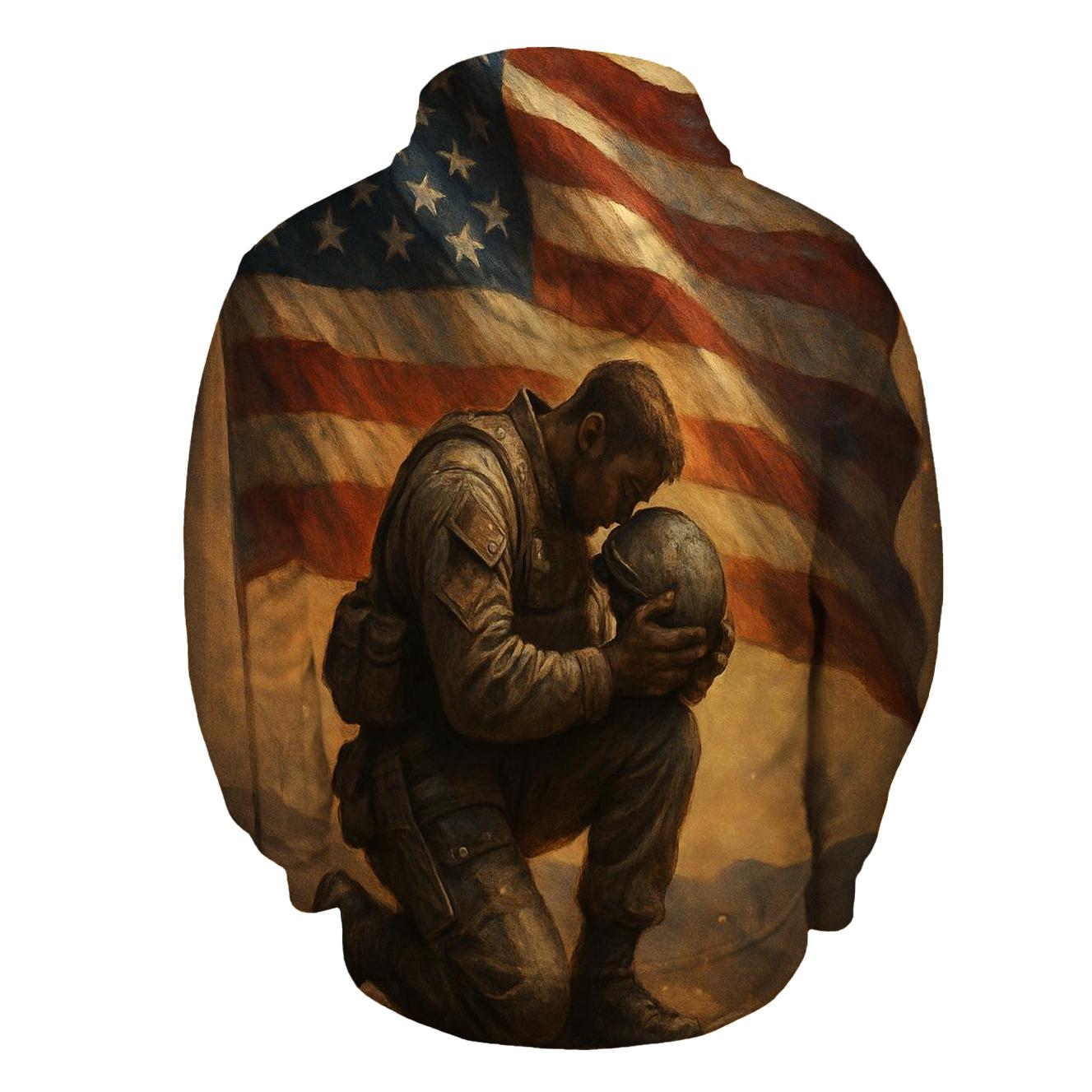 Beacon Over The Silent Ridge zip-up hoodies