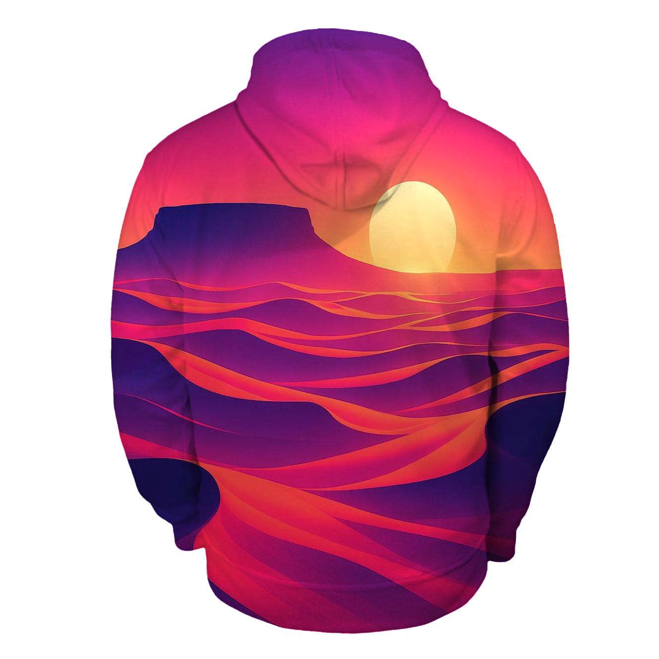 Neon Dune Sundown hoodie trends