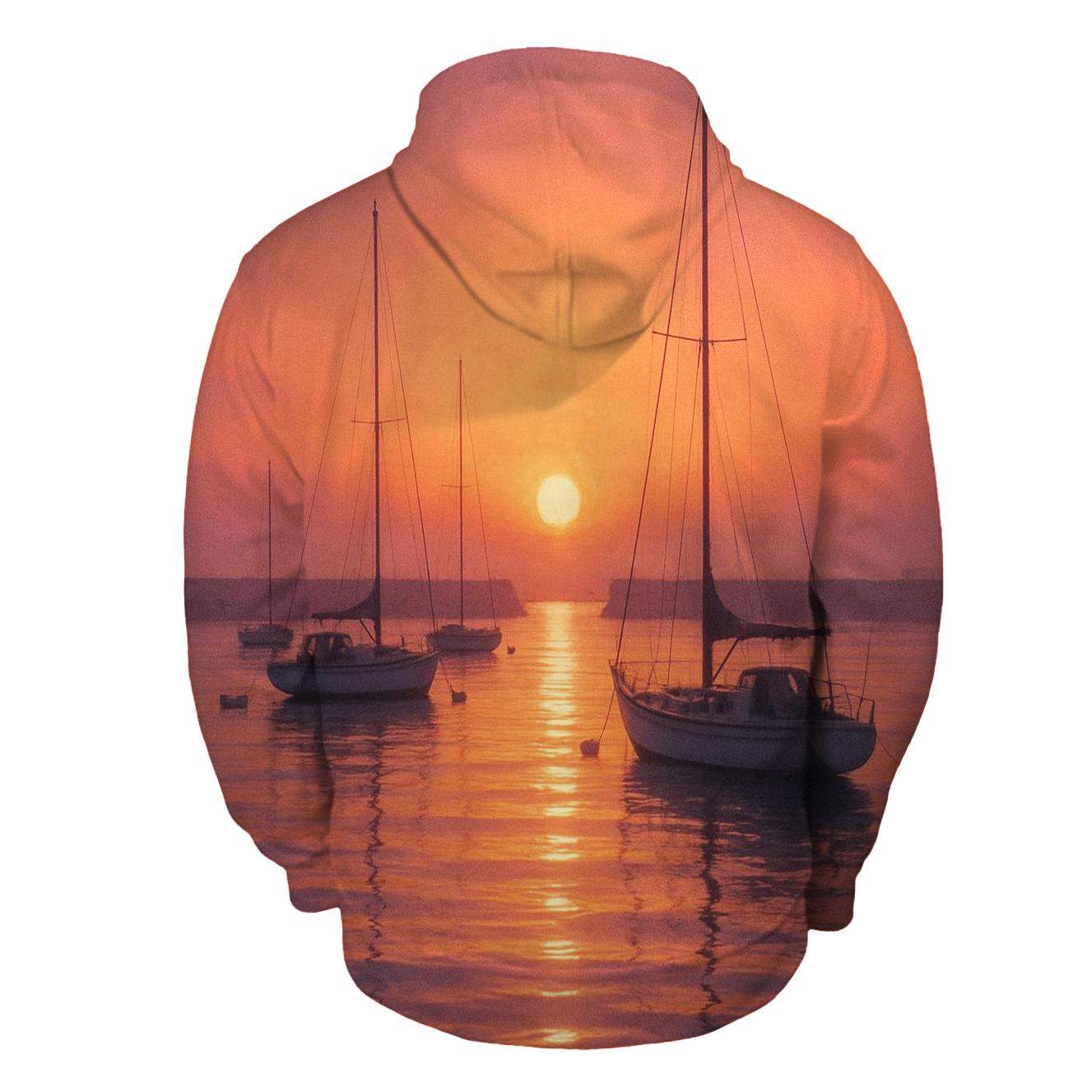 Harbor Of Melted Gold premium hoodies