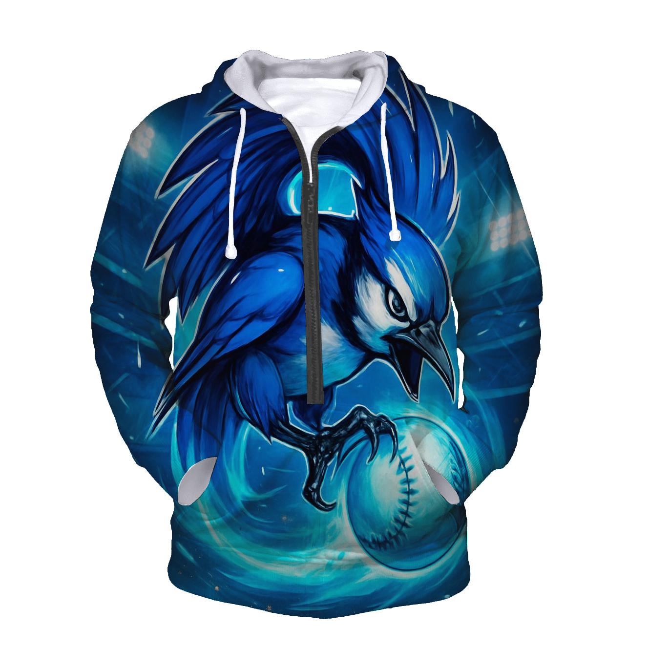 Blue Jays Aurora Fastball Burst premium hoodies