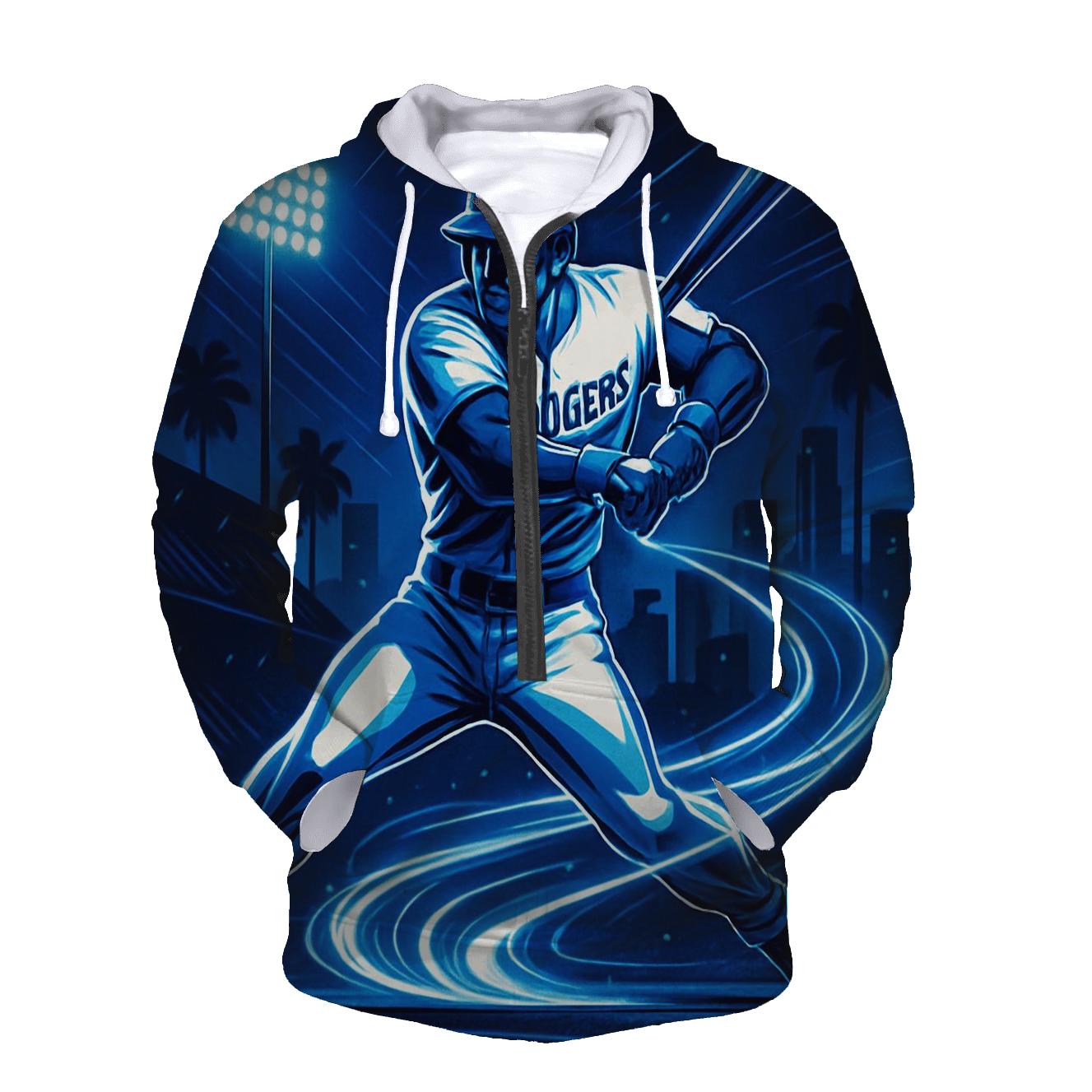 Electric Basepath Afterimage lightweight hoodies