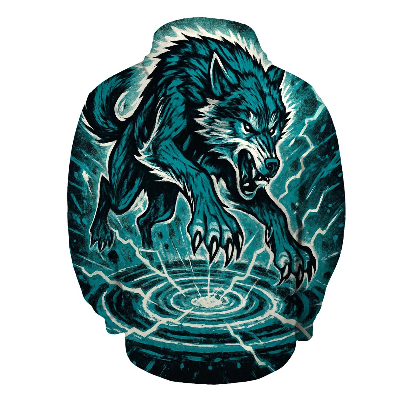 Storm Drum Alpha embroidered hoodies