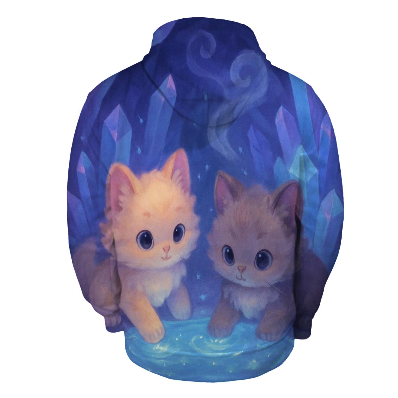 Crystal Cave Purrling Springs hoodie designs