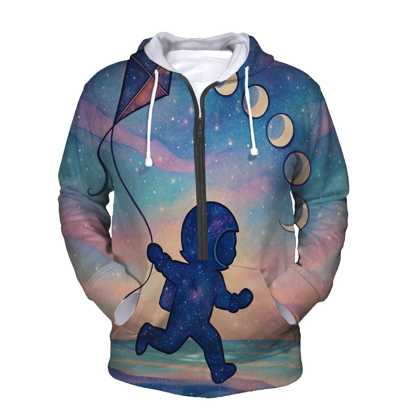 Moon Phase Kite Festival designer hoodies