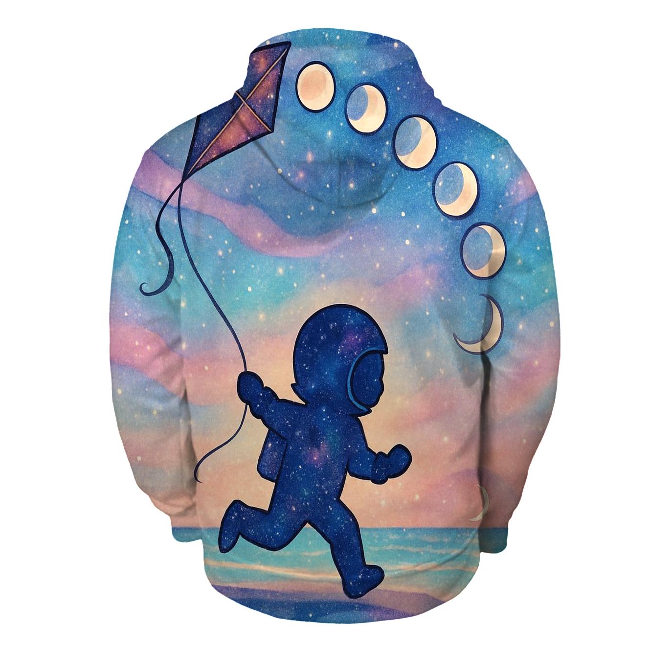 Moon Phase Kite Festival designer hoodies