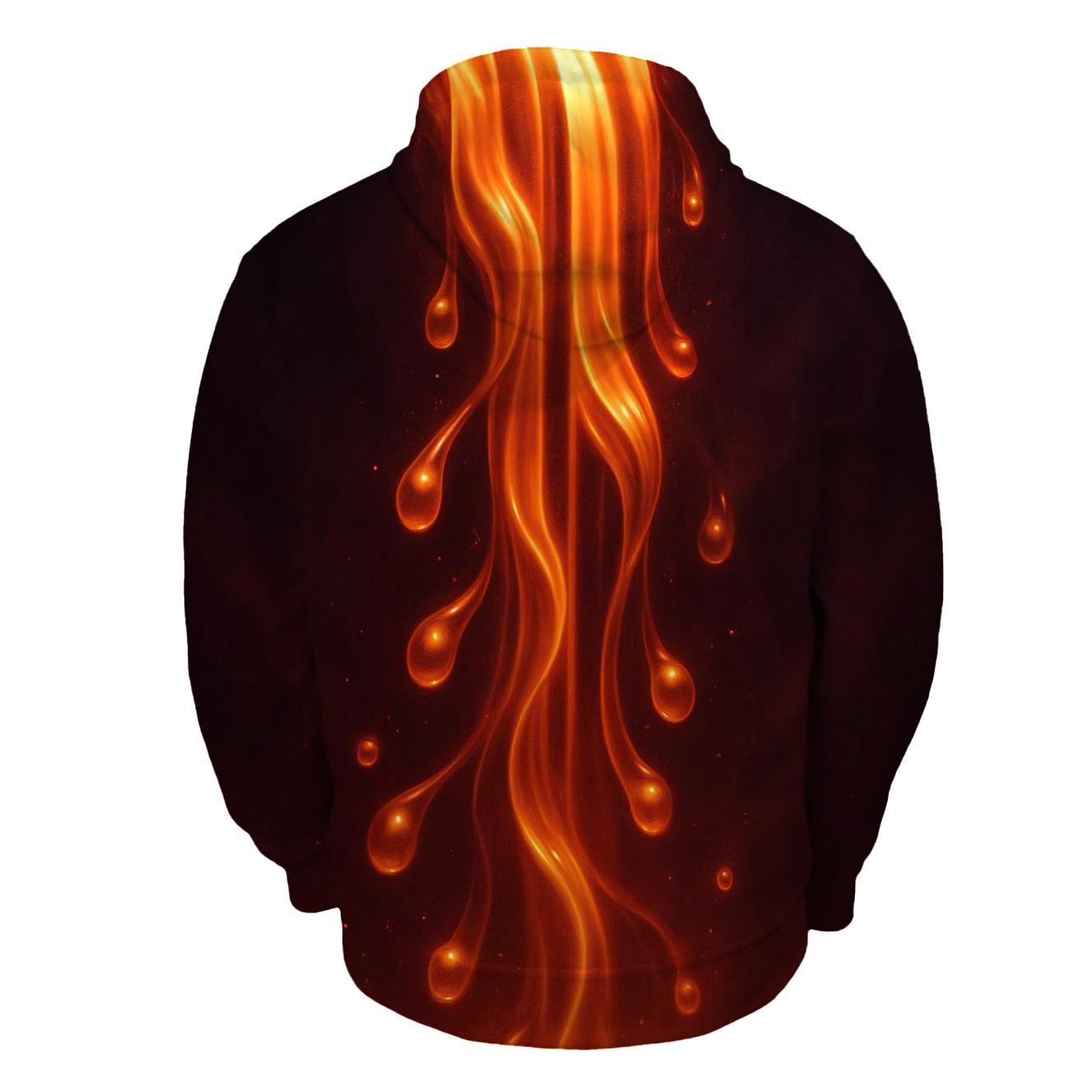 Golden Ember Cascade lightweight hoodies