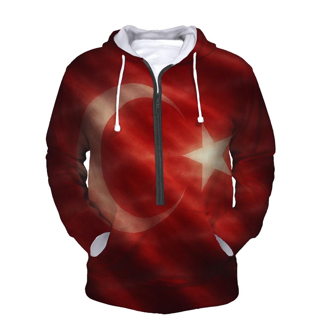 Turkey Sky Mirror Crescent Drift hoodie trends