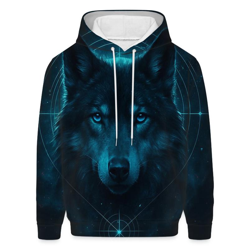 Astral Compass Wolf hoodie trends