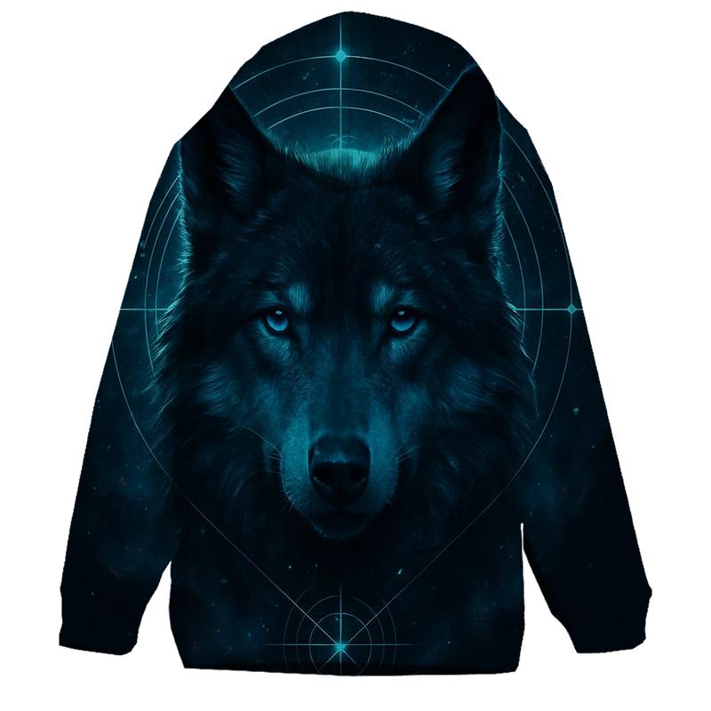 Astral Compass Wolf hoodie trends