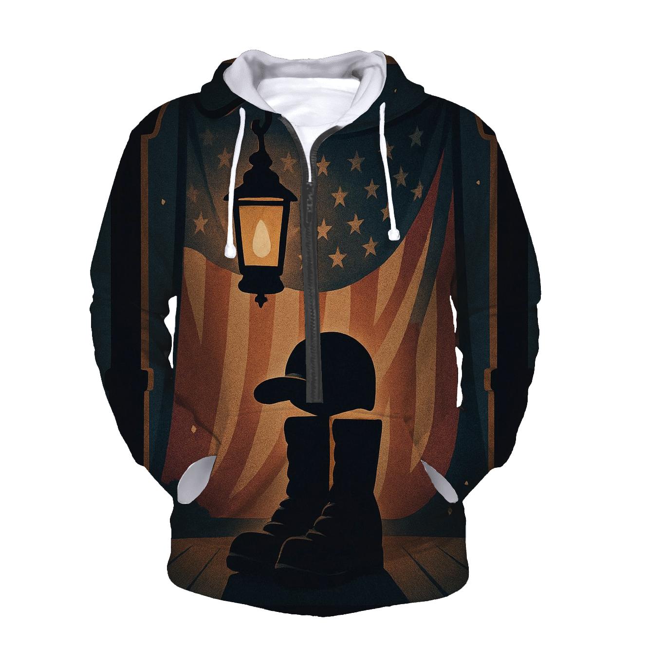 Homefront Lantern Vigil pullover hoodies