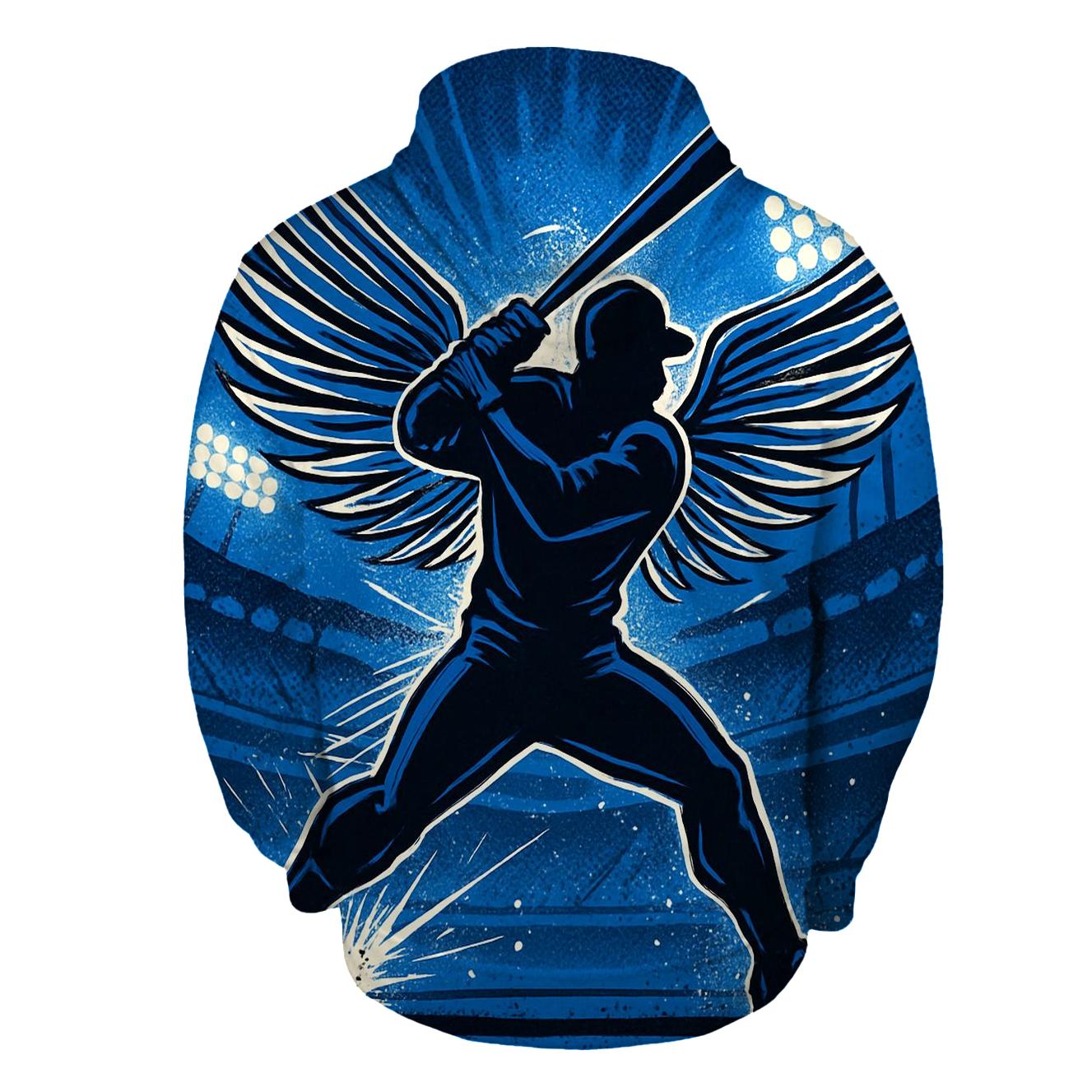 Floodlight Winged Batter zip-up hoodies