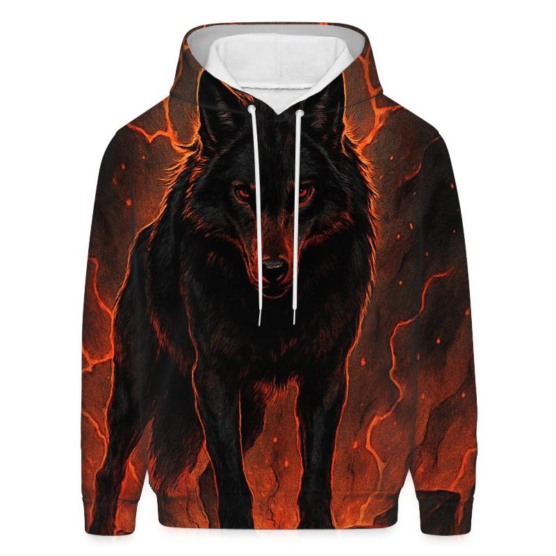 Lava Crown Sentinel printed hoodies