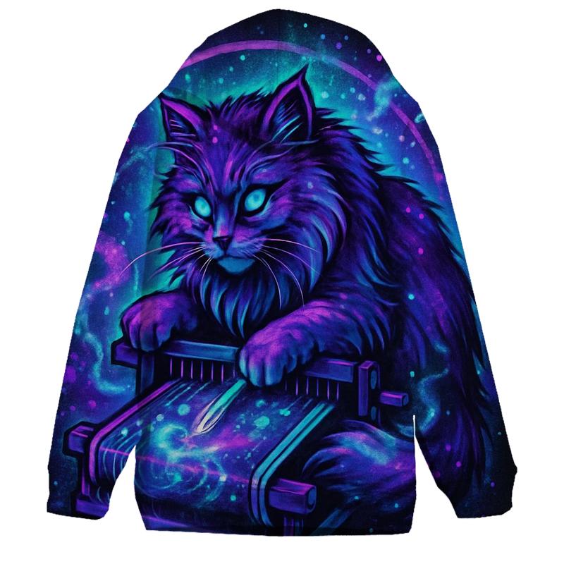 Nebula Threadweaver Cat custom hoodies