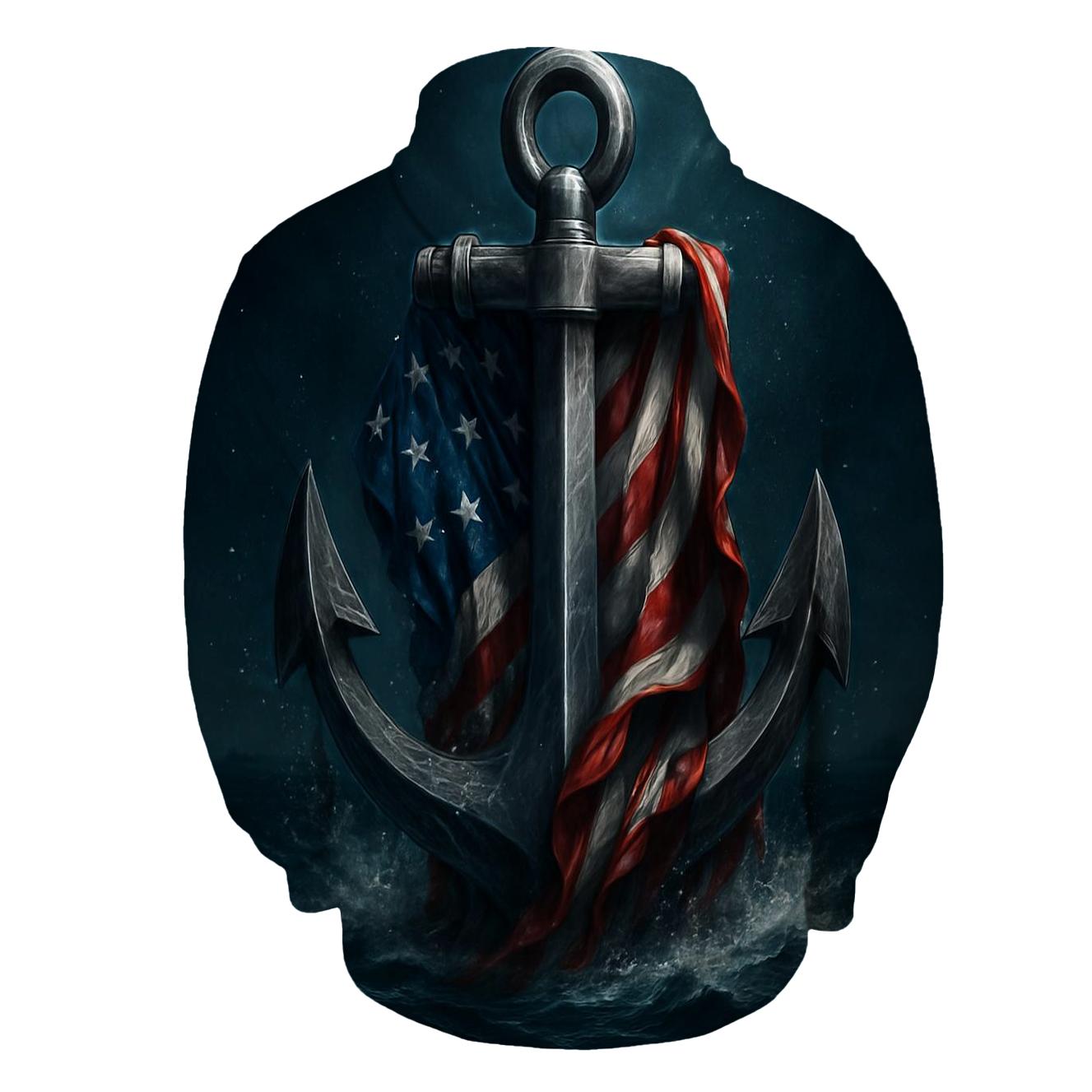 Ocean Steel And Stripes heavyweight hoodies