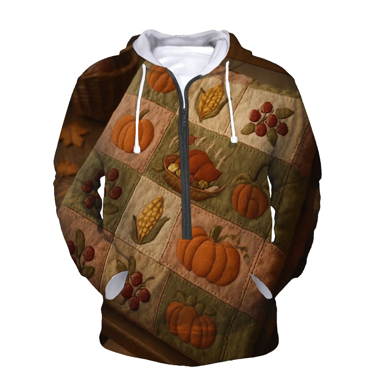 Pilgrim Patchwork Harvest Quilt hoodies fashion
