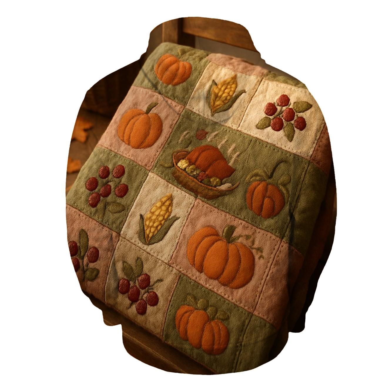 Pilgrim Patchwork Harvest Quilt hoodies fashion