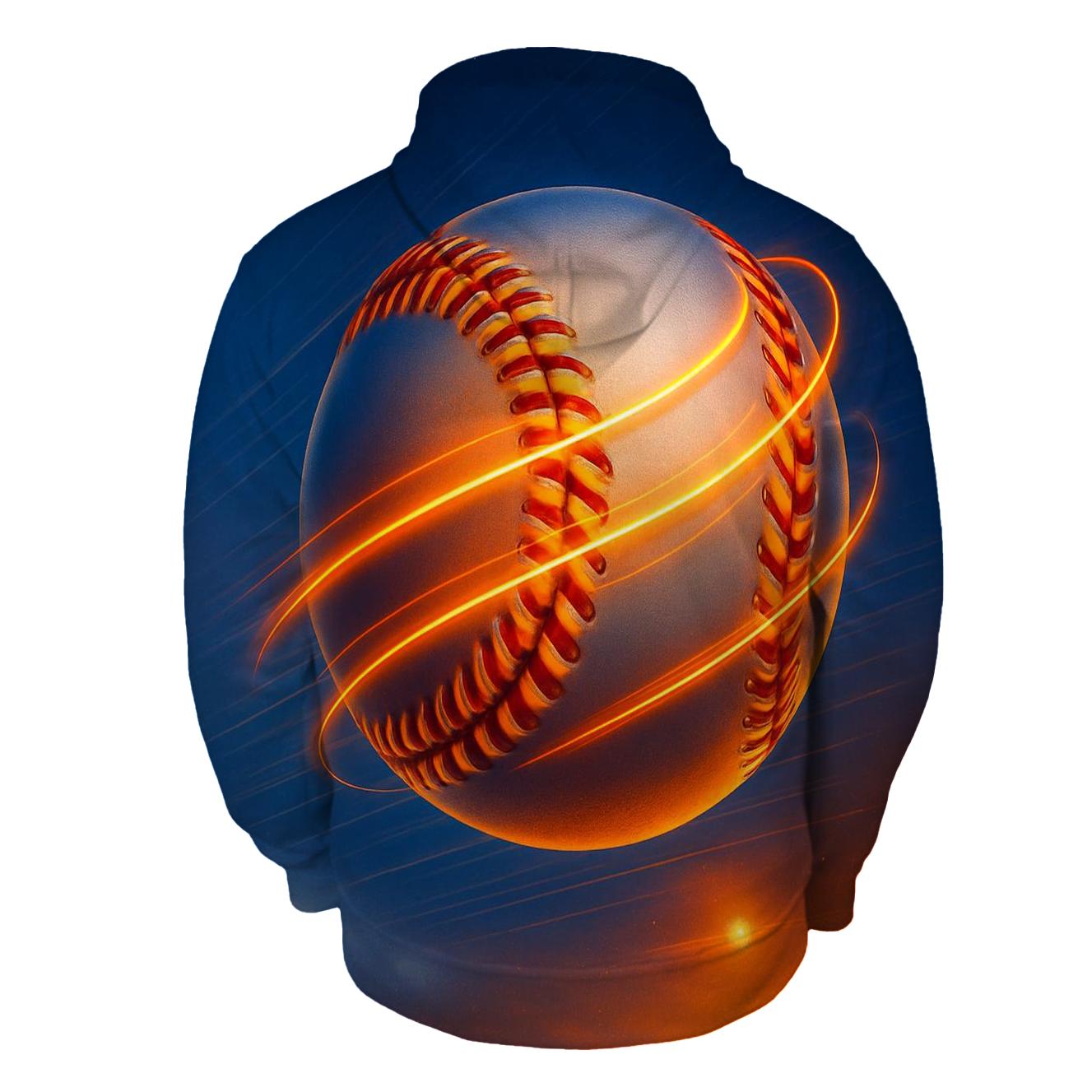 Sunset Seam Spiral Orbit premium hoodies