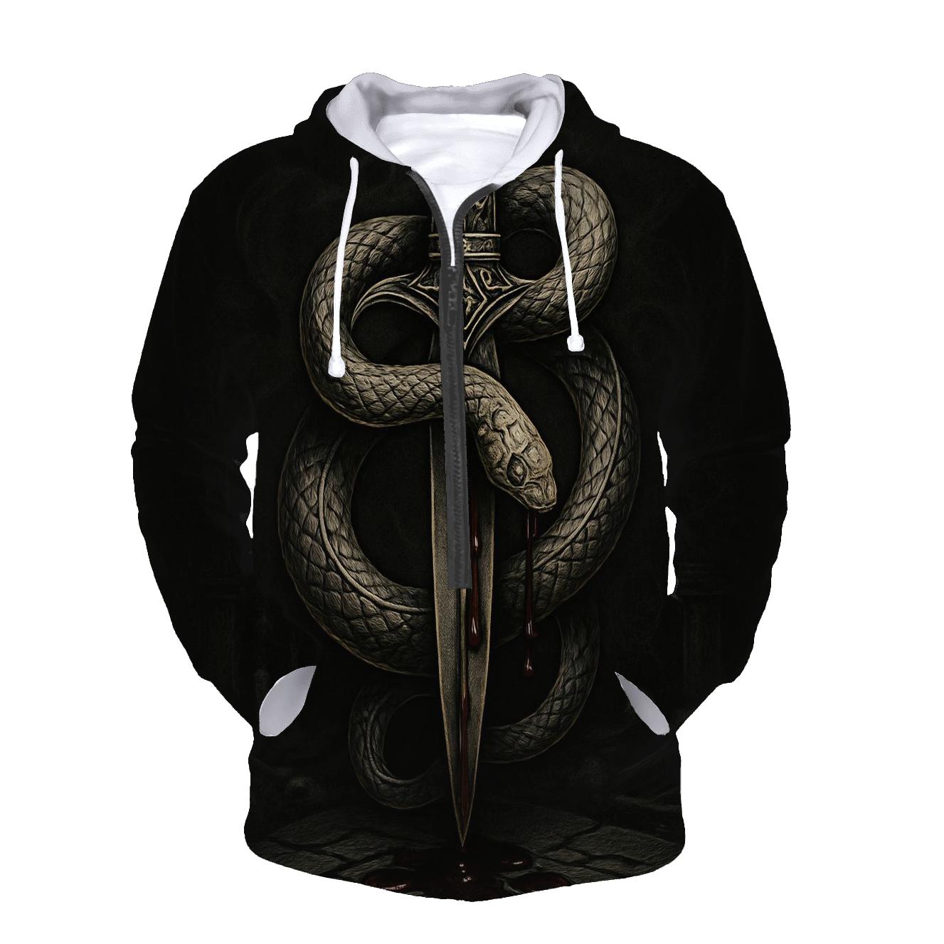 Dagger And Serpent Of The Night Oath hoodie designs