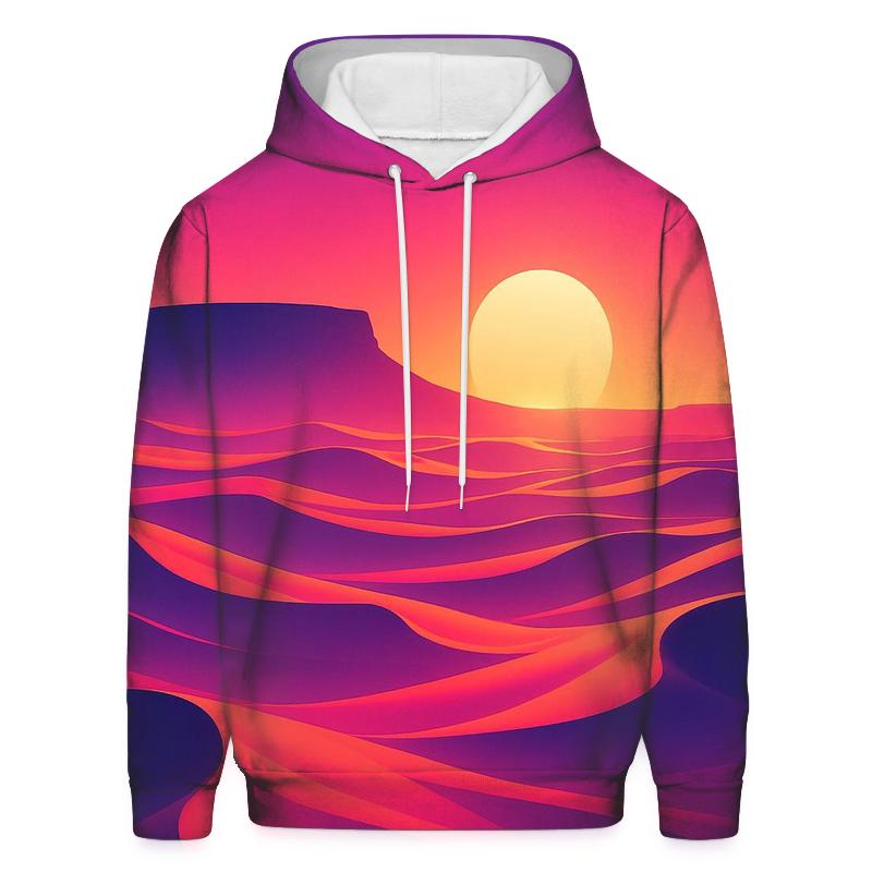 Neon Dune Sundown hoodie trends