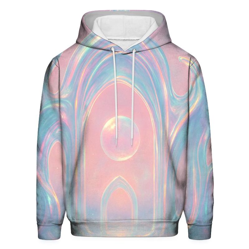 Prismatic Tidal Cathedral hoodie designs