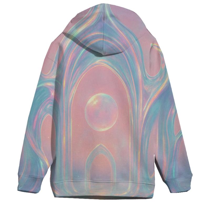 Prismatic Tidal Cathedral hoodie designs