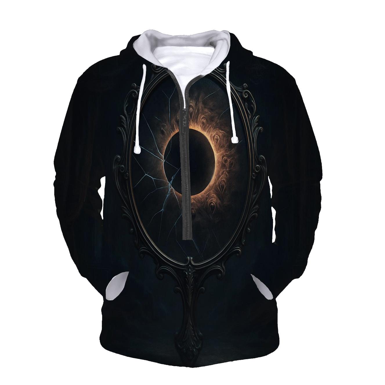 Mirror Of The Wailing Eclipse embroidered hoodies