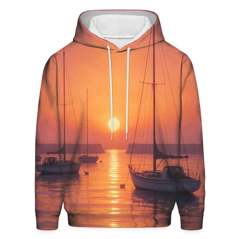 Harbor Of Melted Gold heavyweight hoodies