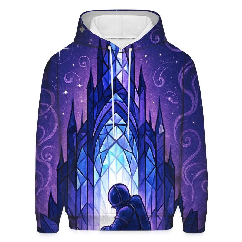 Cathedral Of The Crystal Nebula lightweight hoodies