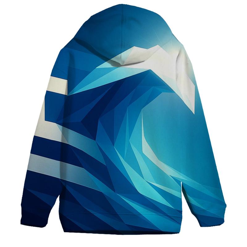 Greece Marble Wave Geometry premium hoodies