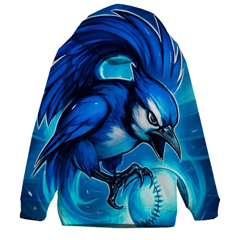 Blue Jays Aurora Fastball Burst hoodie designs
