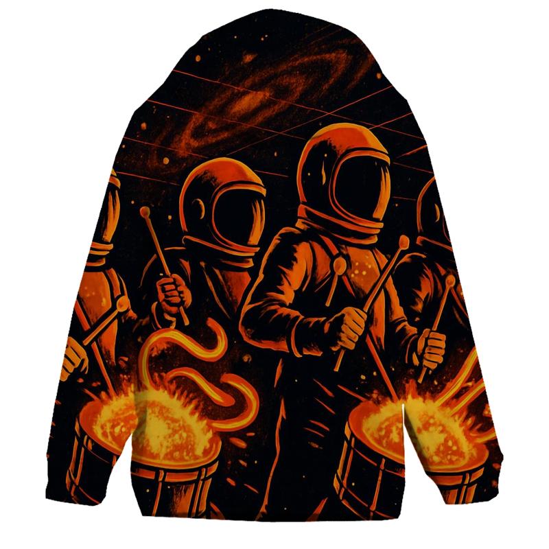 Solar Flare Drumline embroidered hoodies