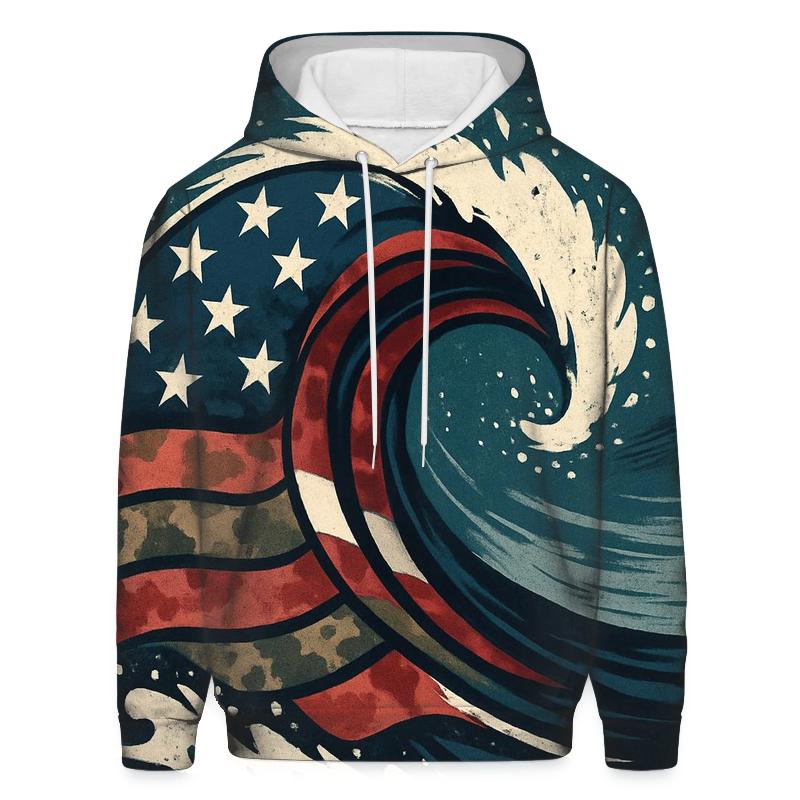 Camouflage Coast Guard Surge hoodie trends